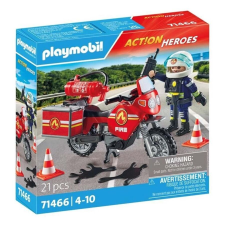 Playmobil : Motoros tűzoltó balesetnél (71466) playmobil