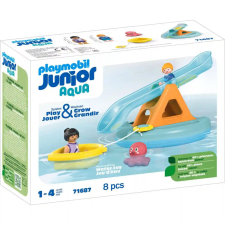 Playmobil® Playmobil 71687 Junior Aqua fürdőjáték vízicsúszdával playmobil