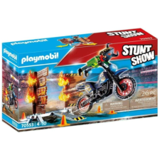 Playmobil Stunt Show - Motor tüzes fallal (70553) playmobil