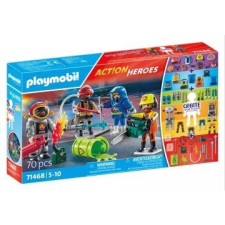 Playmobil : Tűzoltók figura szett barkácsolás, építés