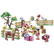 Playmobil Vidéki élet Gyermekszülinap a pónifarmon (70997) playmobil