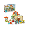  Playset Lego 10416 Caring for Animals at ther farm 74 Darabok
