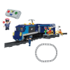 Playtive Clippys Passenger Train 632 részes vonat építőkocka készlet, világító, távirányítós, elemes személyvonat 2.5m sínpályával, 5 figurával