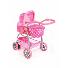 PlayTo Multifunkciós kocsi babáknak PlayTo Jasmínka világos rózsaszín baba