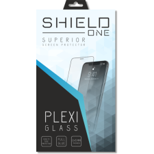  Plexi fólia Huawei P40 Lite - ShieldOne Plexi kijelzővédő fekete kerettel mobiltelefon kellék