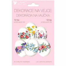 PLUS LINE Tojásdíszítő fólia, 12 db-os - Virágok party kellék