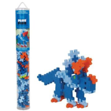 Plus-Plus : Triceratops hengerben, 100 db-os (4094) (4094) oktatójáték