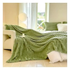  Plüss ágytakaró, zöld– KQ4353389-150Z, 150 x 200 cm