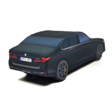Plüss BMW F90 2021 fekete plüssfigura