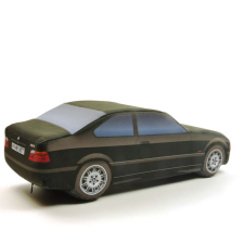 Plüss BMW M3 E36 fekete plüssfigura