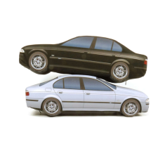  Plüss BMW M5 (E39) szürke plüssfigura