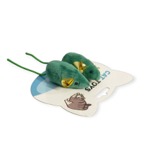  Plüss egér macskajáték - 2 darabos szett játék macskáknak