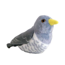 Plüss kakukk - hangot adó - 14 cm plüssfigura