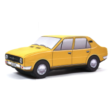Plüss Skoda 105 Sötétzöld plüssfigura
