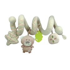  Plüss spirál játék - Édes Maci bébijáték kiságyra