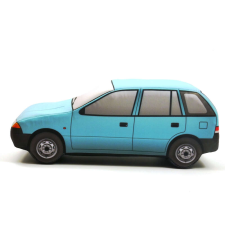 Plüss Suzuki Swift 1999 5 Ajtós türkiz plüssfigura