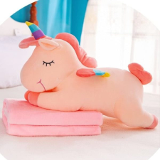 Plüss unikornis, 60cm, rózsaszín plüssfigura