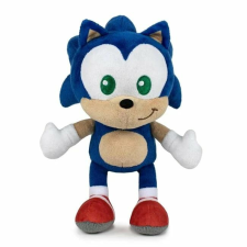 Plüssfigura Sonic modell, 22 cm-es, kék-piros színű plüssfigura