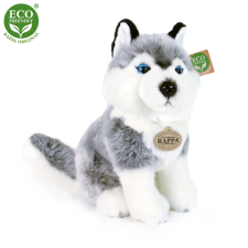 Plyš Husky ülő 30 cm Eco-friendly plüssfigura