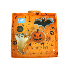  PME kiszúró szett, halloween, 3 db sütés és főzés