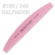 PN Körömreszelõ Íves Buffer Pink - 180/240 körömreszelő