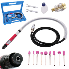  Pneumatikus mini köszörű készlet műanyag kofferben Rotake RT-1211K2 (3 mm-es tokmány) pneumatikus szerszám