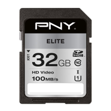 PNY 32GB SDHC PNY Elite U1 (P-SD32GU1100EL-GE) (P-SD32GU1100EL-GE) memóriakártya