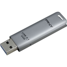 PNY 64gb elite steel flash drive usb3.1 silver fd64gesteel31g-ef pendrive