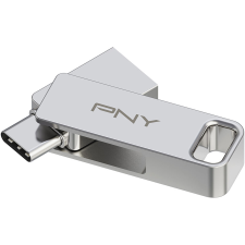 PNY Duo Link USB-A / C 3.2 Gen 1 128GB Pendrive - Ezüst pendrive