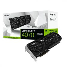 PNY GeForce RTX4070 Ti 16GB DDR6X Verto Triple Fan OC (VCG4070TS16TFXPB1-O) videókártya