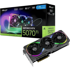 PNY GeForce RTX5070TI 16GB DDR7 EPIC-X RGB TRIPLE FAN PLUS OC videókártya