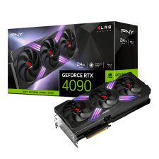 PNY GeForce RTX 4090 24GB GDDR6X XLR8 Gaming VERTO EPIC-X RGB Videókártya (VCG409024TFXXPB1) videókártya