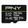 PNY PRO Elite Prime 512GB MicroSDXC 150 MB/s P-SDU512V32200PEP-GE