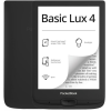 PocketBook e-reader - pb618 basic lux4 fekete (6" e-ink carta, cpu: 1ghz, 512mb, 8gb, 1300mah, wifi, usb-c, msd olvasó) pb618-p-ww