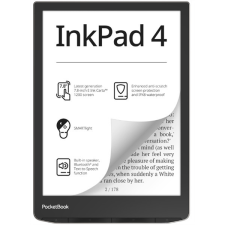 PocketBook e-Reader PB743G INKPad4 Ezüst (7,8&quot; E-Ink,háttérvilágítás, 2x1GHz,32GB,2000mAh,wifi, BT, mSD) e-book olvasó
