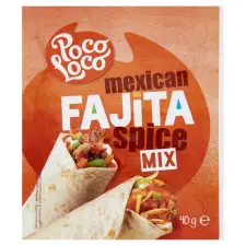 POCO LOCO fajita fűszerkeverék 40 g reform élelmiszer