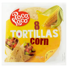 Poco Loco kukoricás lágy tortilla 320 g pékárú
