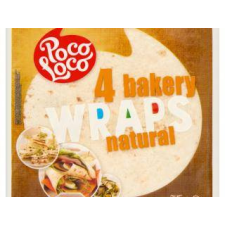 POCO LOCO Poco Loco lágy tortilla búzalisztből 245 g reform élelmiszer