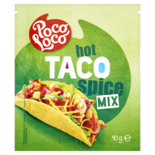 POCO LOCO taco fűszerkeverék 40 g reform élelmiszer