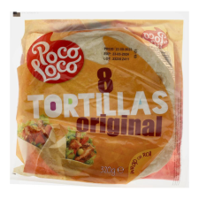 POCO LOCO TORTILLA BÚZALISZTBŐL pékárú
