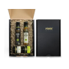 Pödör Mediterrán ajándékcsomag - Díszdobozban (Olívaolaj 100 ml + Aceto Balsamico fehér 100 ml + Mediterrán mustár 130 g + Mediterrán fűszerkeverék 70 g)