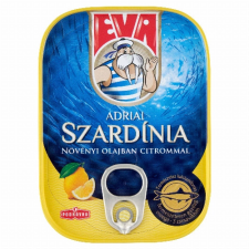 Podravka International Kft Eva adriai szardínia növényi olajban citrommal 100 g konzerv