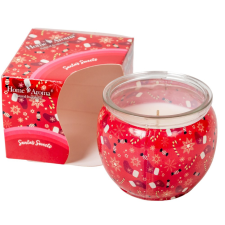  Poharas illatmécses mikulás édességei 6x7cm dekorációs kellék