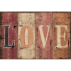 Point RETRO FÉMTÁBLA LOVE 20X30CM