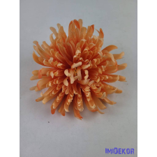  Pók krizantém fej 10cm - Világos Narancs dekorációs kellék