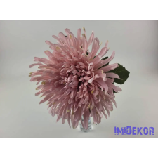  Pók krizantém szálas selyemvirág 72cm - Púder Rózsaszín dekorációs kellék
