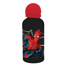  Pókember Dark alumínium kulacs 500 ml kulacs, kulacstartó