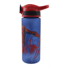 Pókember Evergreen műanyag matt szívószálas kulacs 600 ml kulacs, kulacstartó