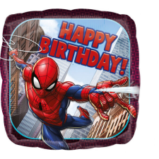 Pókember HB, fólia lufi, párna, 17", (43 cm) party kellék
