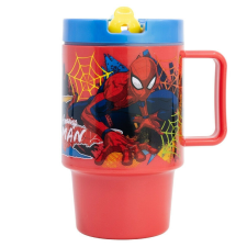 Pókember Moving Target szívószálas bögre 530 ml konyhai eszköz